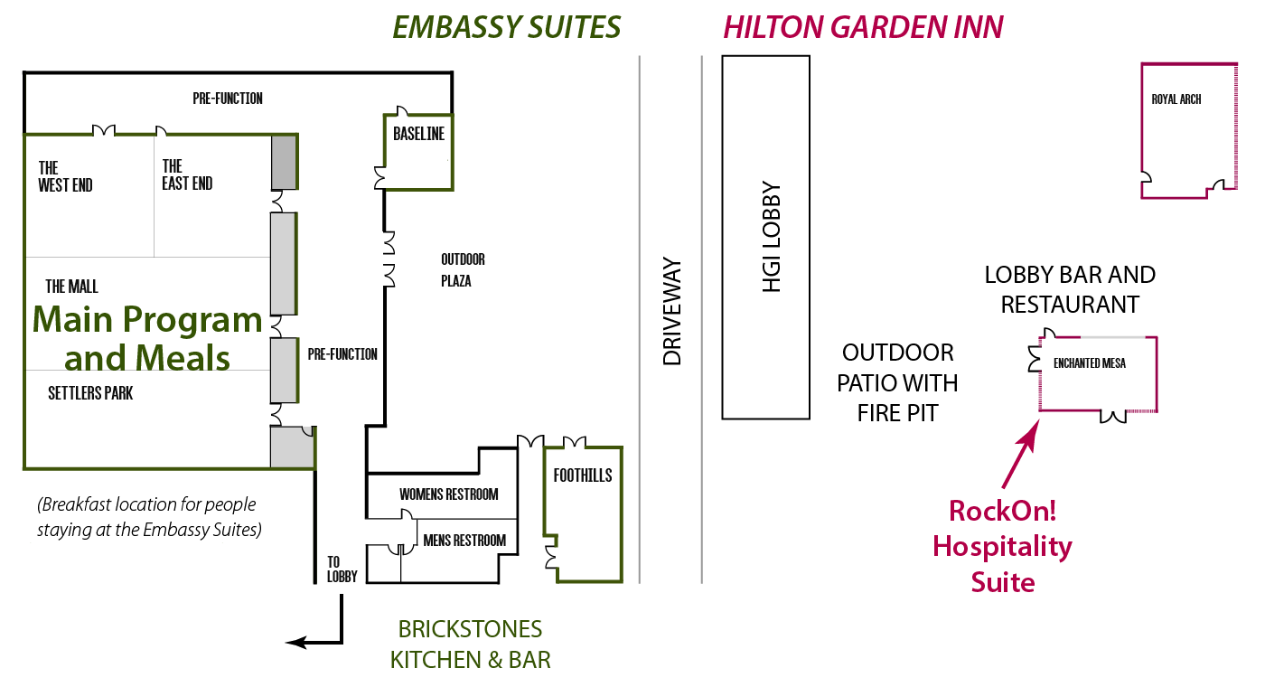 floor plan red rock casino